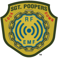 Sgt. Poopers® EMF Lockdown logo